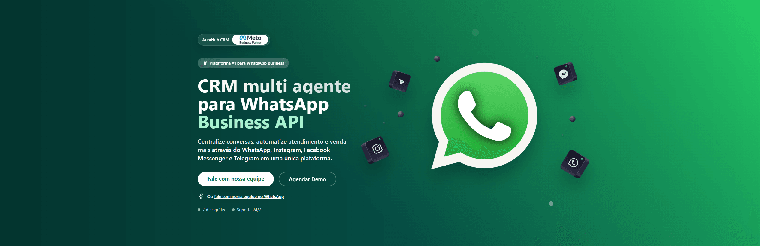 Redes sociais WhatsApp